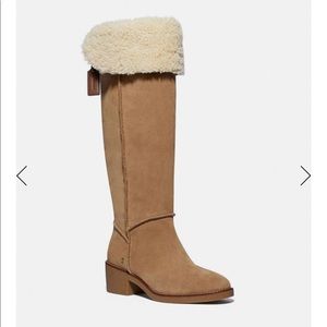 Coach Janelle over the knees boots